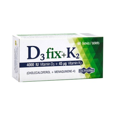 D3 FIX 4000IU + K2 45MCG 60TABS