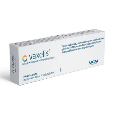VAXELIS INJ.SUSP.1 PF SYR Χ 0,5ML