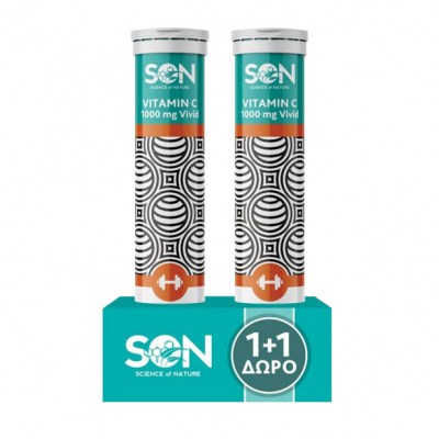 SON VIT C VIVID 1000MG 20EFF TAB 1+1 ΔΩΡΟ