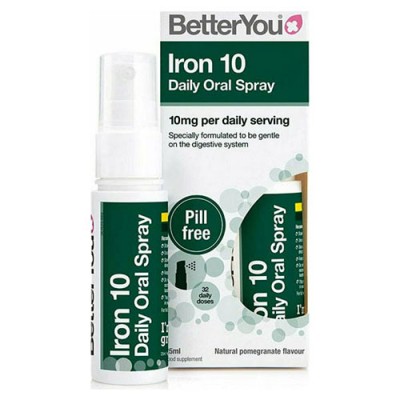 BETTERYOU IRON 10MG DAILY ORAL SPRAY 25ML