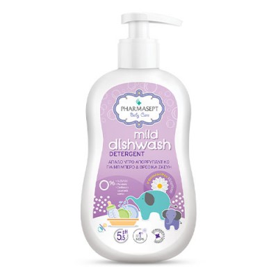 PHSEPT BABY MILD DISHWASH 400ML ΑΠΟΡΡΥΠΑΝΤ ΜΠΙΜΠΕΡ ΒΡΕΦ ΣΚΕΥΗ