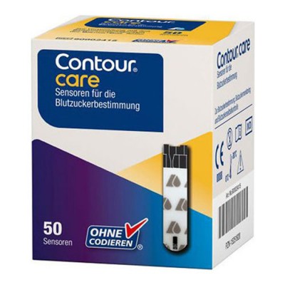 ASCENSIA CONTOUR CARE STRIPS X 50