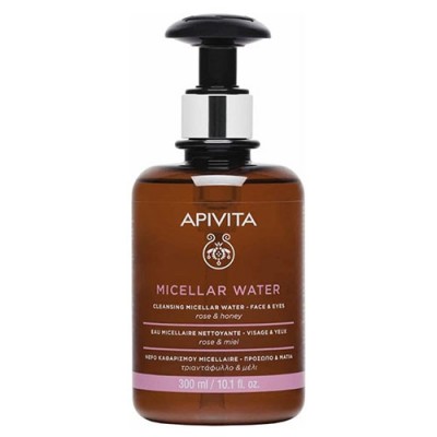 APIVITA CLEANSING MICEL WATER 300ML ΤΡΙΑΝΤ&ΜΕΛΙ ΚΑΘΑΡΙΣΜ ΜΕ ΝΕΡΟ