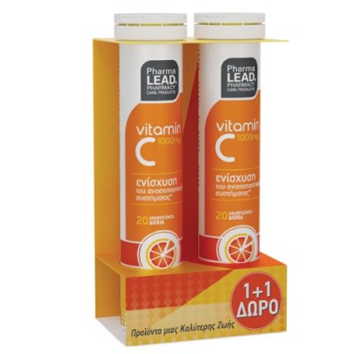 PHARMALEAD 1+1 EFF VIT C 1000+VIT C 1000