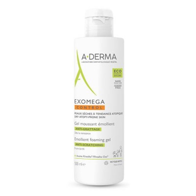 A-DERMA EXOMEGA CONTROL GEL MOUSSANT 500ML FOAMING