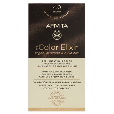 APIVITA COLOR ELIXIR N4 ΦΥΣΙΚΟ ΚΑΣΤΑΝΟ