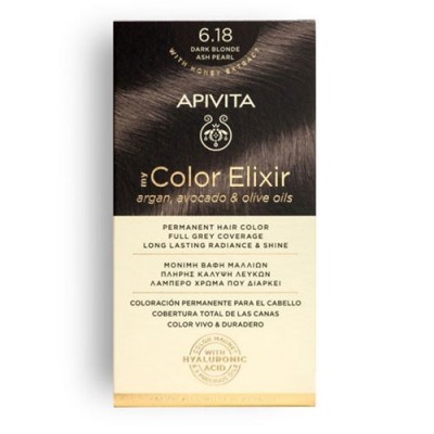 APIVITA COLOR ELIXIR N6.18 ΞΑΝΘΟ ΣΚΟΥΡΟ ΣΑΝΤΡΕ