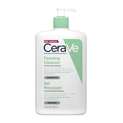 CERAVE FOAMING CLEANSER 1LT